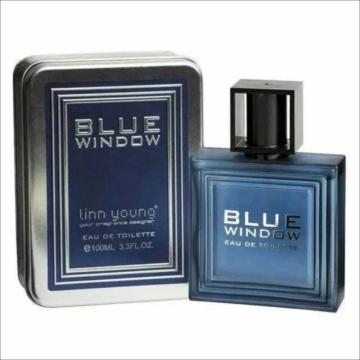 Blue Window Linn Young Eau De Toilette Masculino 100ml - Fragrância Fresca e Amadeirada em Embalagem Elegante - Jm Grife