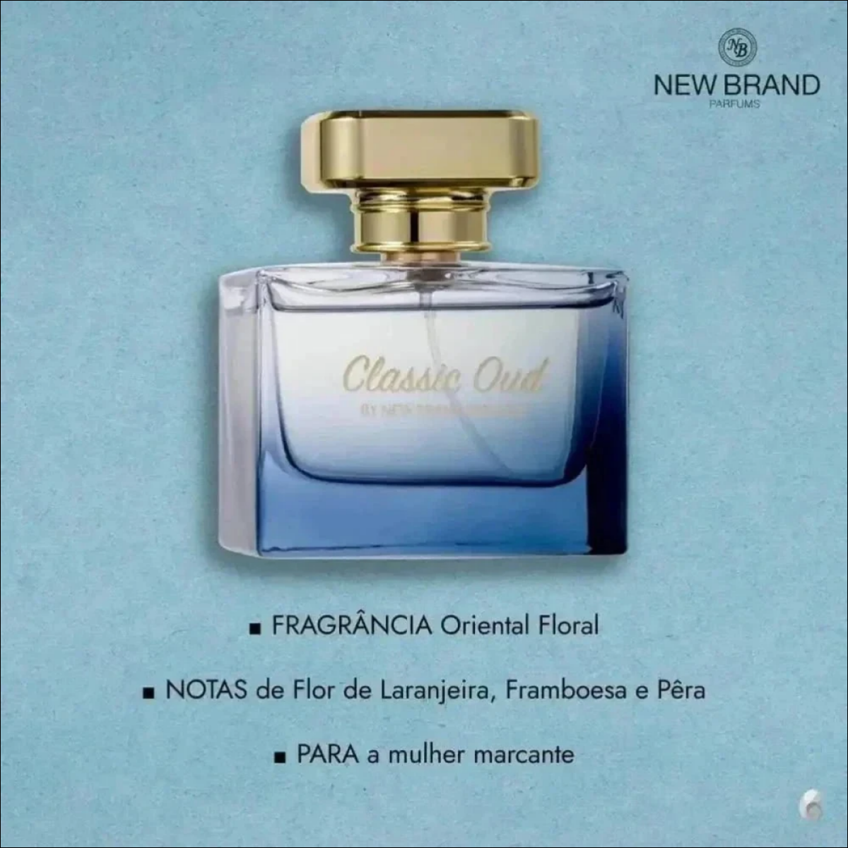 Classic Oud New Brand Edp - Perfume Feminino 100ml Blz - Jm Grife - Classic Oud New Brand Edp - Perfume Feminino 100ml Blz - - Jm Grife - 100ml, amadeirado, brand, classic, feminino, fragr, inconfund, Jm Grife, MLB1421458069, ncia, nico, notas, oriental, perfume - Jm Grife