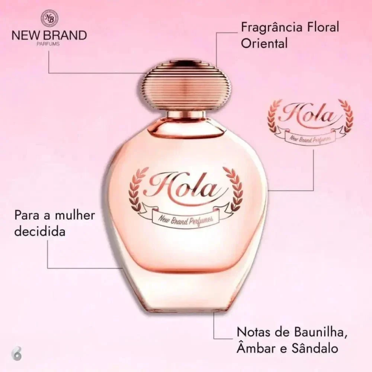 Hola New Brand Eau De Parfum - Perfume Feminino 100ml - Jm Grife - Hola New Brand Eau De Parfum - Perfume Feminino 100ml - - Jm Grife - 100ml, aqui, brand, celebra, feminina, feminino, floral, grifehola, hola, issues, Jm Grife, mais, MLB1874429290, mulher, ncia, parfum, perfume, representa - Jm Grife