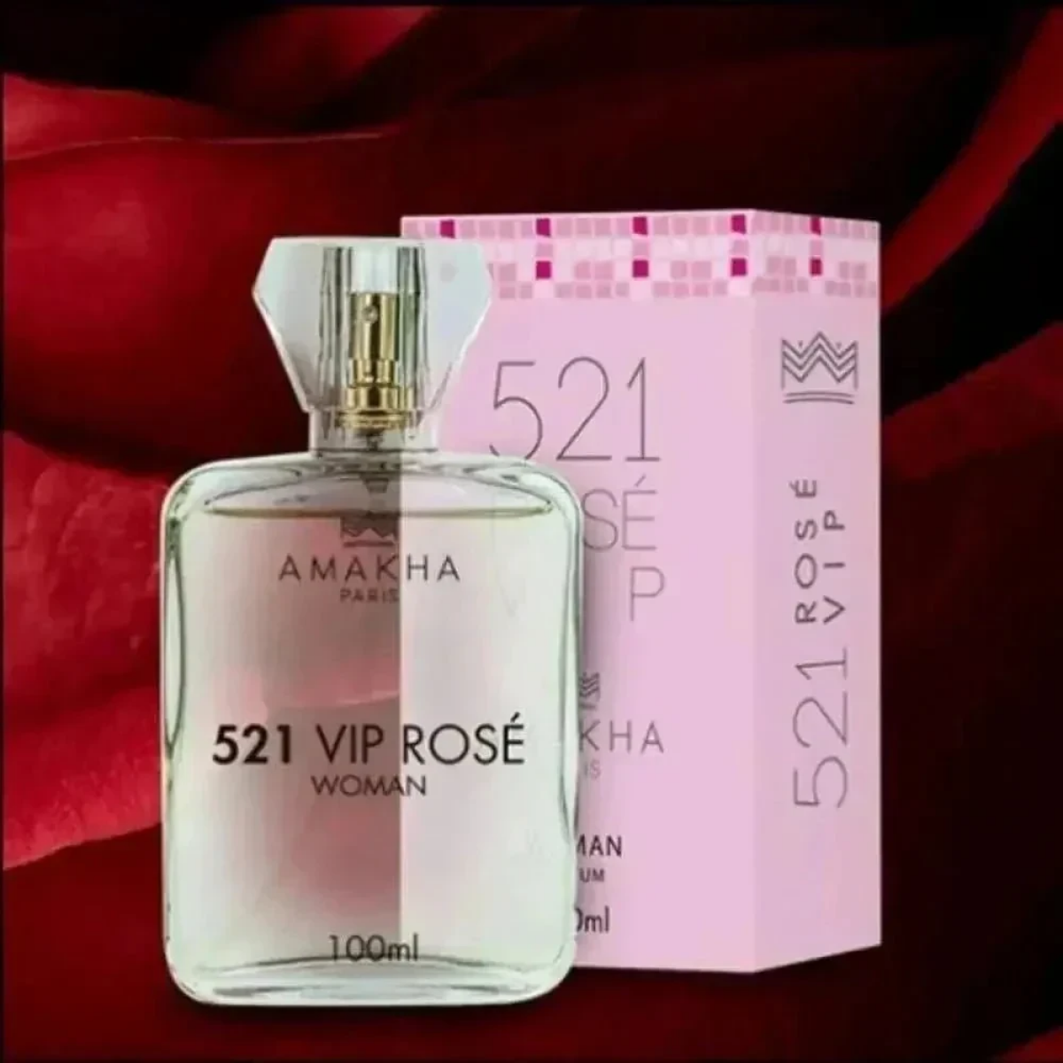 Perfume 521 Rose Ref. 212 VIP Rosê 100ml - Amakha Paris com Notas Florais e Frutadas, Fixação Duradoura - Jm Grife - Perfume 521 Rose Ref. 212 VIP Rosê 100ml - Amakha Paris com Notas Florais e Frutadas, Fixação Duradoura - - Jm Grife - 100ml, 4545, amakha, fixa, fragr, issues, Jm Grife, lacrado, ncia, original, para, perfume, rose - Jm Grife