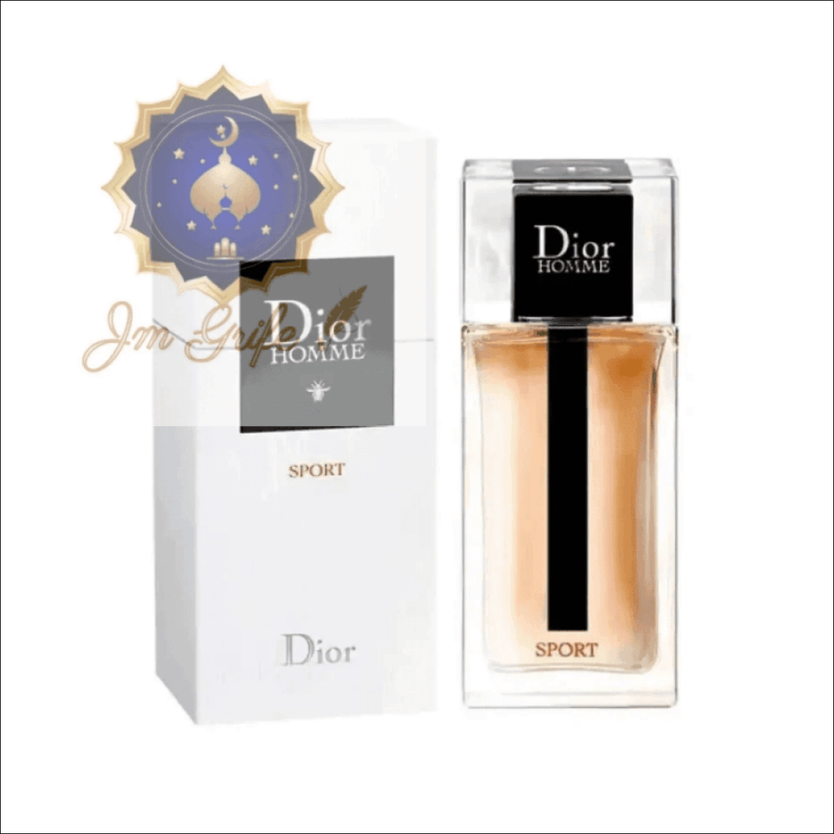 Dior Homme Sport Eau de Toilette 125 ML - Fragrância Cítrica e Amadeirada para Homens com Notas de Limão e Cedro - Jm Grife