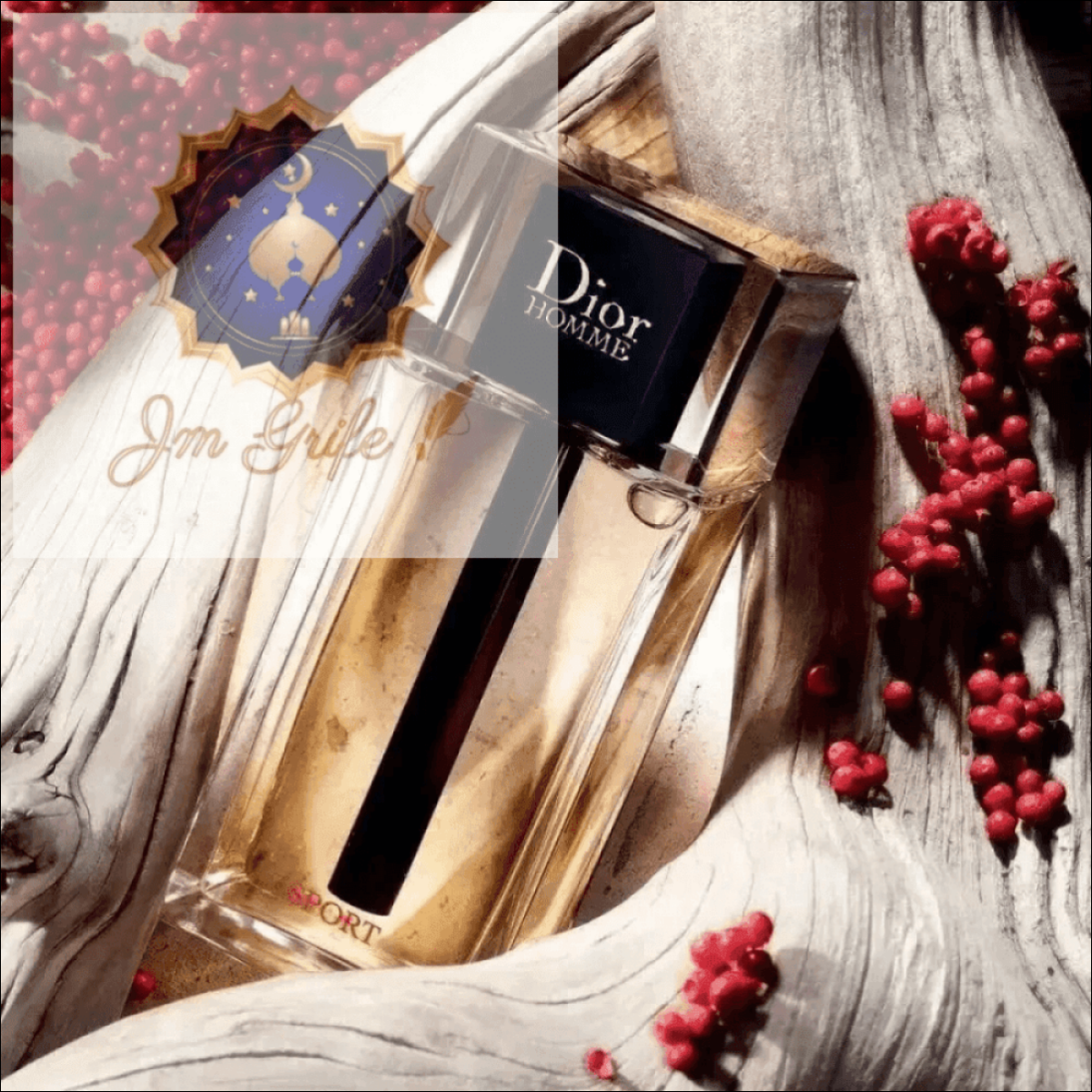 Dior Homme Sport Eau de Toilette 125 ML - Fragrância Cítrica e Amadeirada para Homens com Notas de Limão e Cedro - Jm Grife