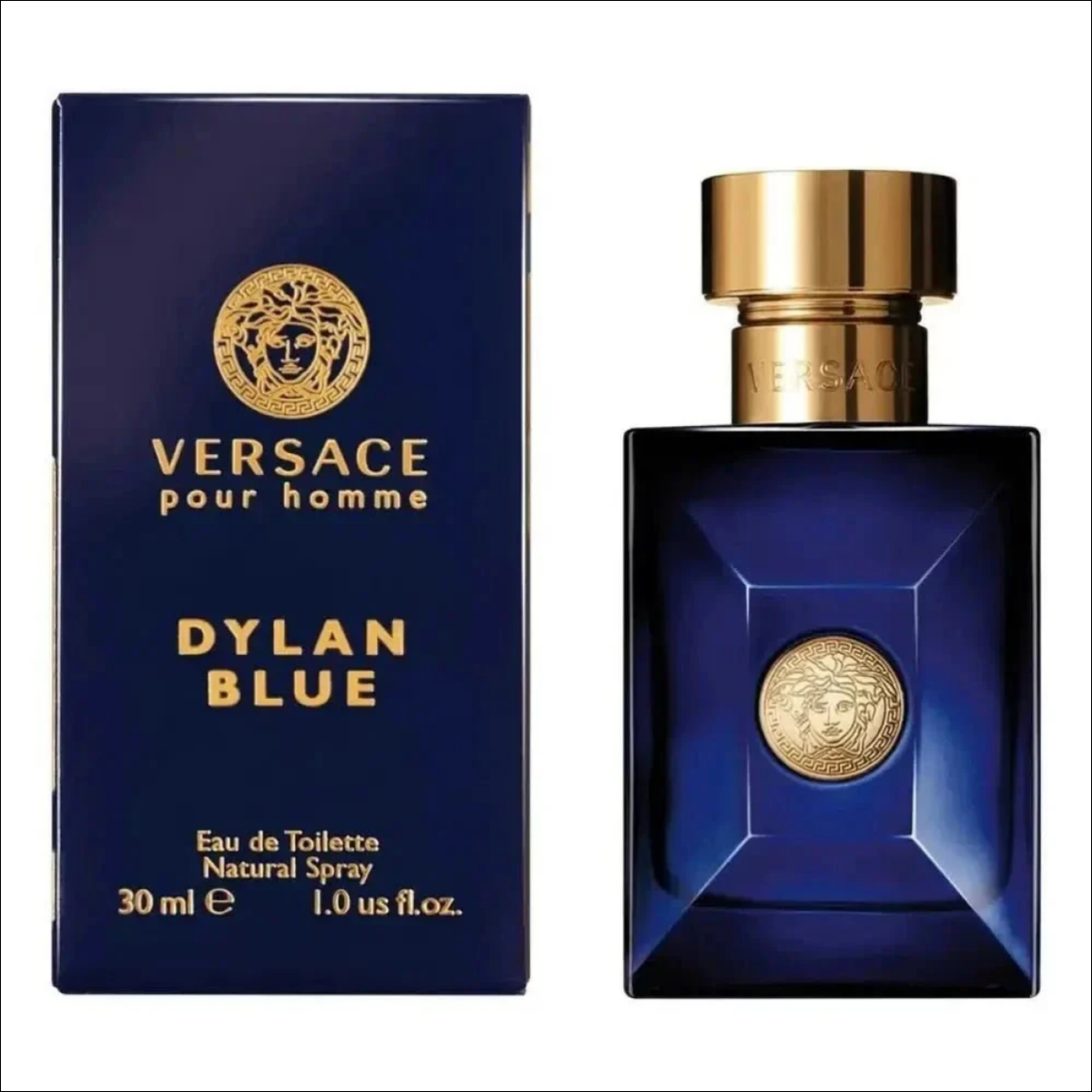 Dylan Blue Pour Homme Versace Edt - Perfume Masculino 30ml - Jm Grife