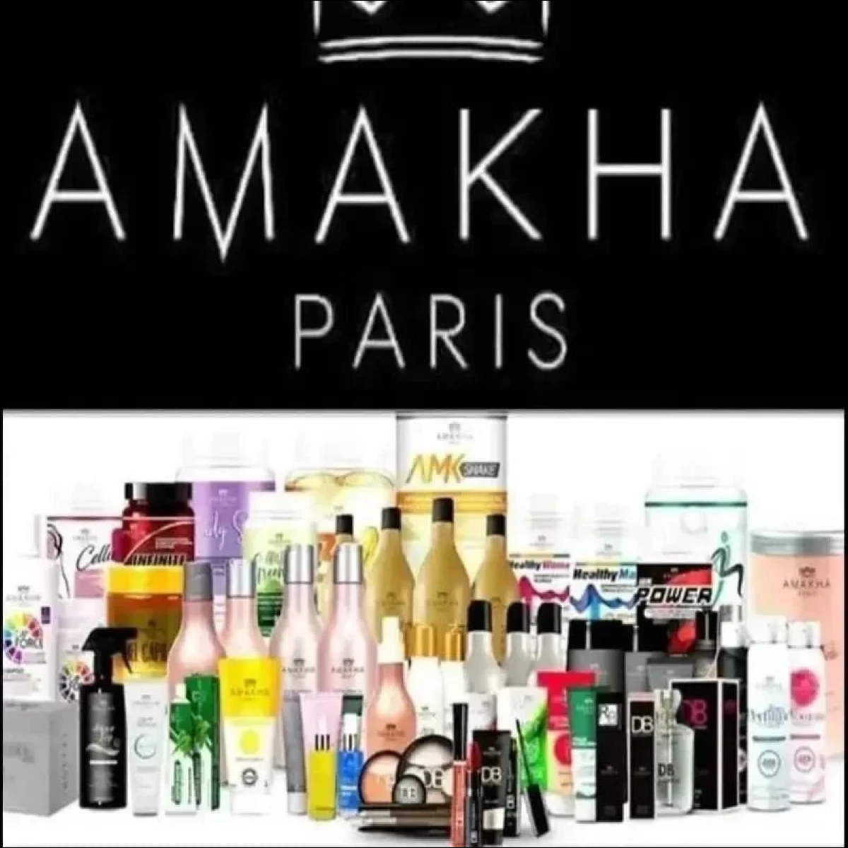 Kit 3 Perfume Feminino Amakha Paris 521 Vip Rose Athena Chic - Jm Grife