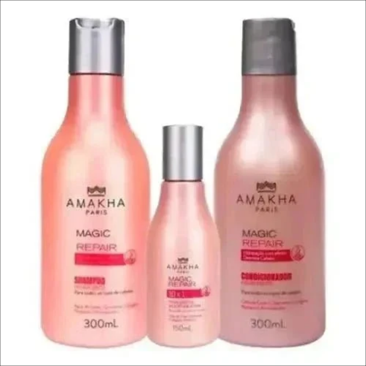 Kit Capilar Amakha Paris com Condicionador e Finalizador Rosa - Jm Grife - Kit Capilar Amakha Paris com Condicionador e Finalizador Rosa - - Jm Grife - alguns, amakha, apenas, capilar, condicionador, finalizador, Jm Grife, manipul, MLB23595370, paris, passos, shampoo, suaves, veis, vitalizados - Jm Grife
