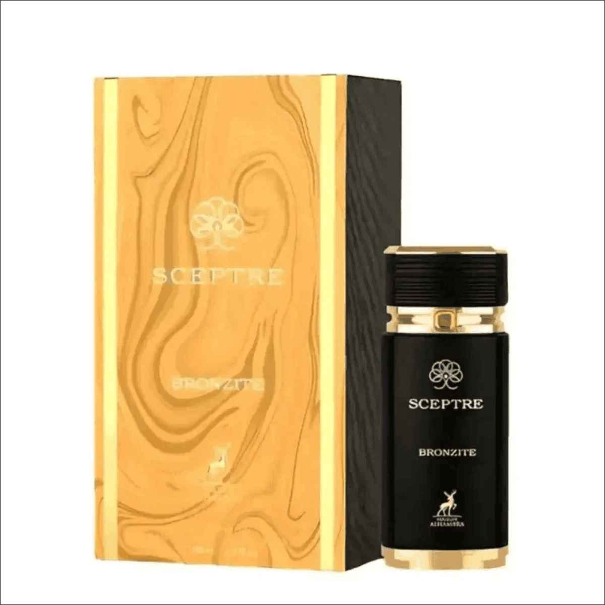Maison Alhambra Sceptre Bronzite - Perfume Masculino 100ml, Fragrância Amadeirada e Sofisticada - Jm Grife
