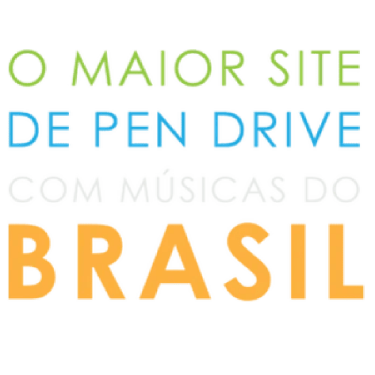 Pen Drive Personalizado com 5 Estilos Musicais – Músicas Selecionadas por Especialistas - Jm Grife