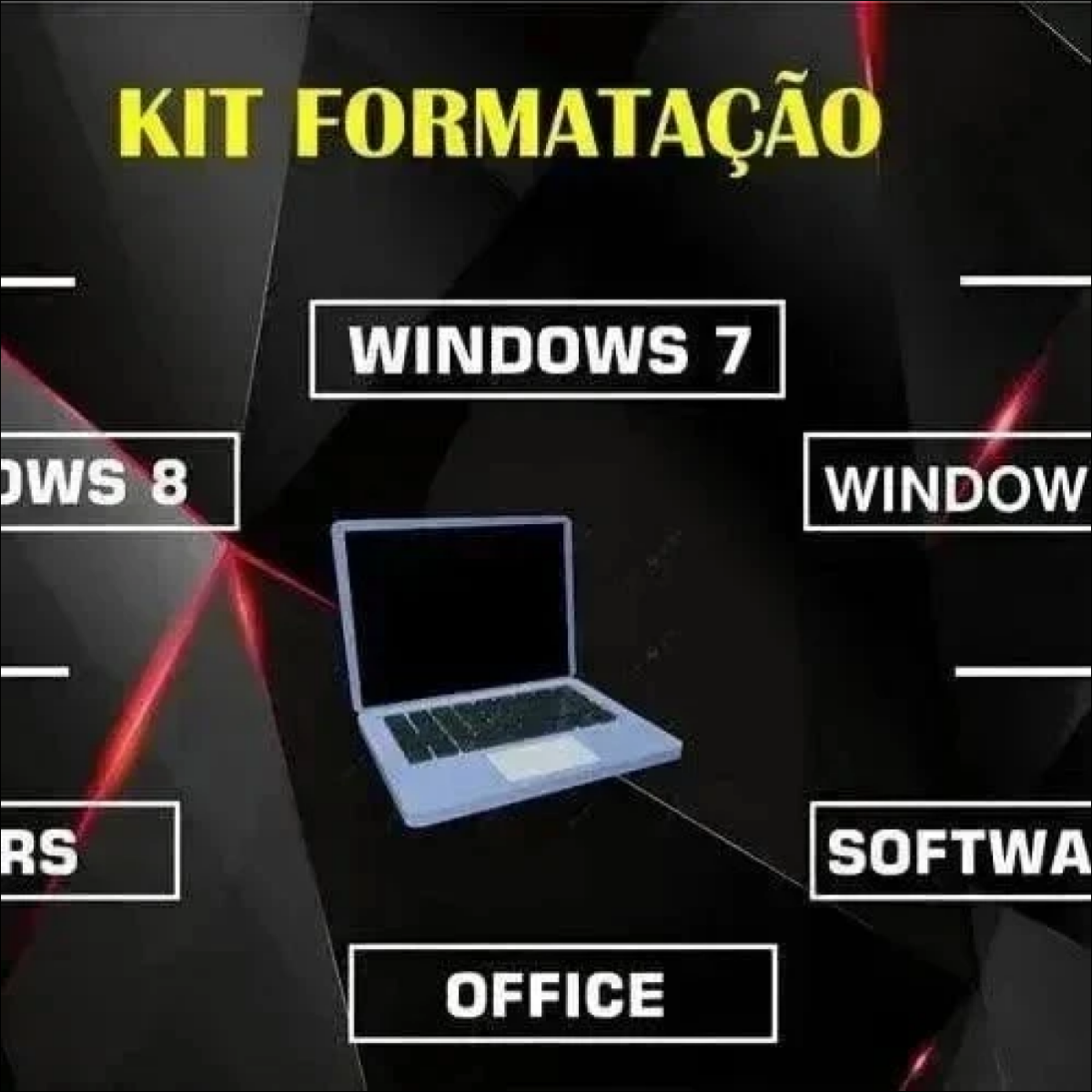 Pendrive - Formatação- Boot - Win. 7-8-10-11 + Office + Drivers - Jm Grife