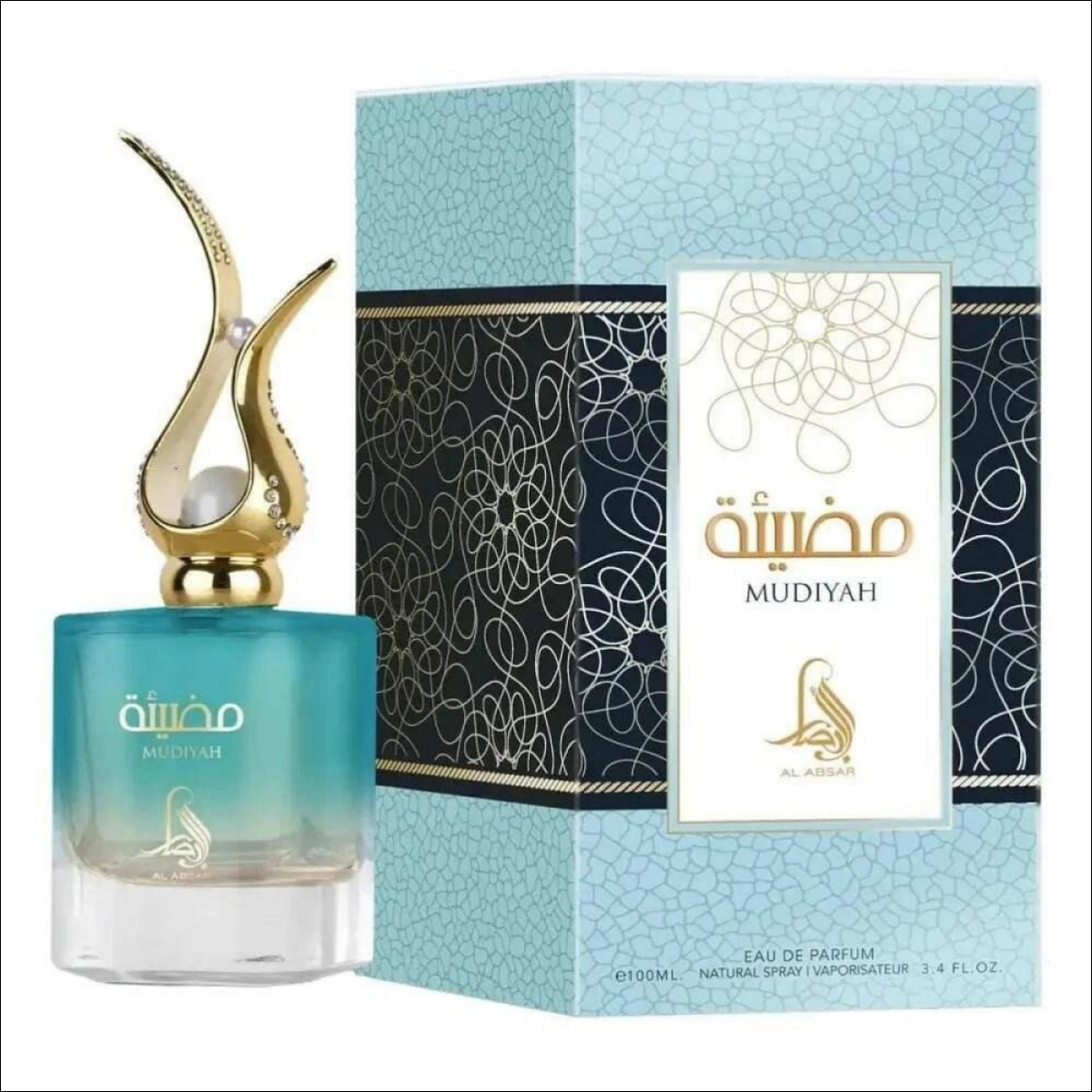 Perfume Al Absar Mudiyah Eau de Parfum 100ml Feminino | Fragrância Floral Amadeirada - Jm Grife