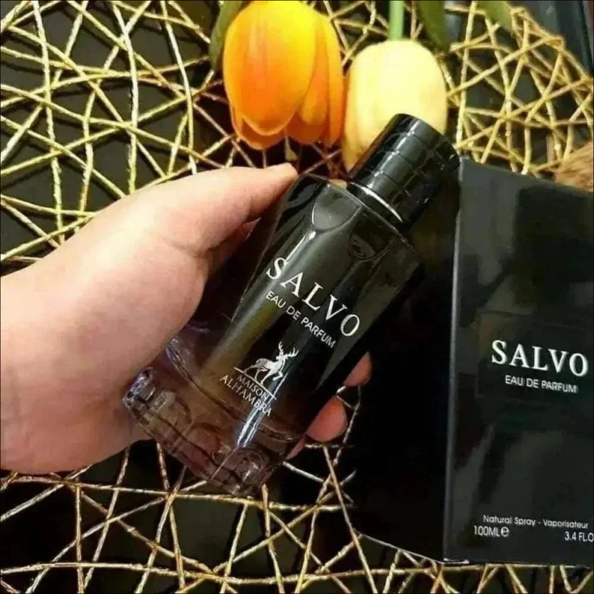 Perfume Árabe Salvo Intense Maison Alhambra Eau De Parfum 100ml - Jm Grife