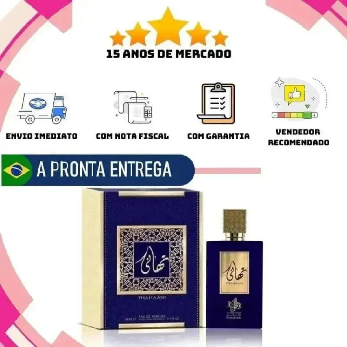 Perfume Árabe Thahaani Al Wataniah 100ml Edp Original - Jm Grife - Perfume Árabe Thahaani Al Wataniah 100ml Edp Original - - Jm Grife - ad1738g72f, Jm Grife - Jm Grife
