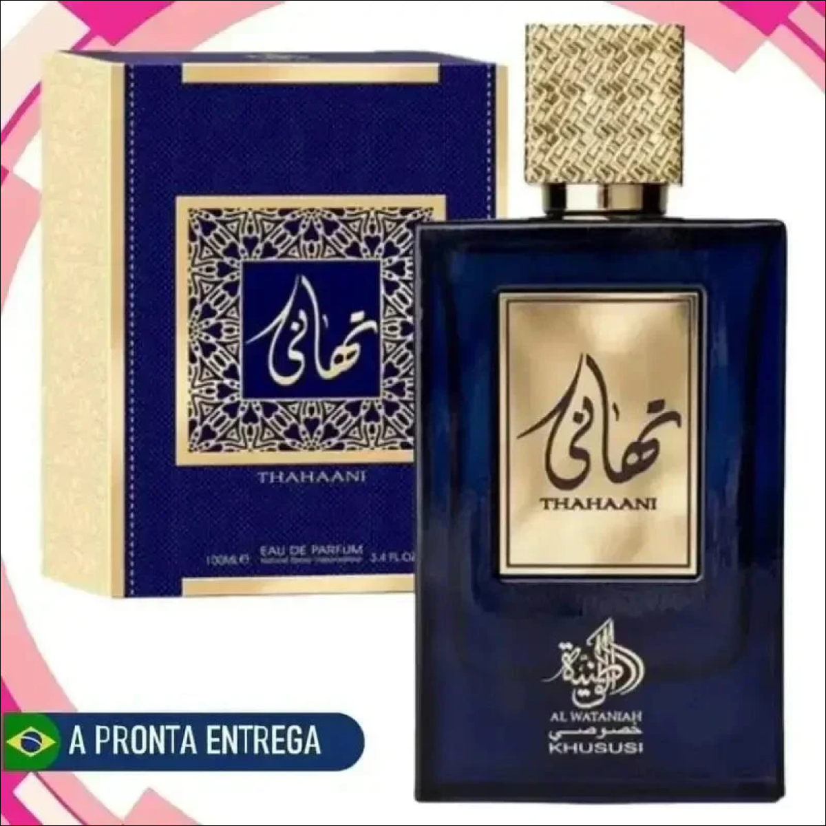 Perfume Árabe Thahaani Al Wataniah 100ml Edp Original - Jm Grife - Perfume Árabe Thahaani Al Wataniah 100ml Edp Original - - Jm Grife - ad1738g72f, Jm Grife - Jm Grife