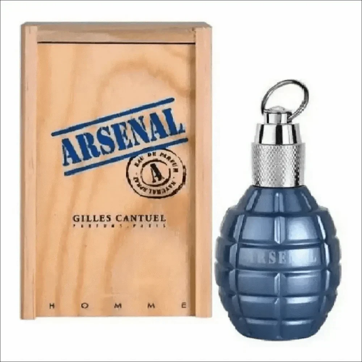 Perfume Arsenal Blue 100ml EDP Masculino - Fragrância Amadeirada Para O Homem Moderno -