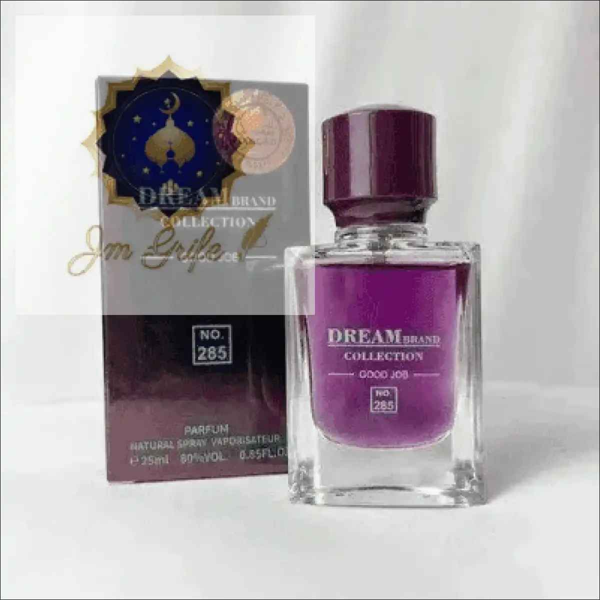 Perfume Dream Brand N°285 - Fragrância Intensa Floral e Frutada 25ml, Aroma Duradouro e Elegante - Jm Grife