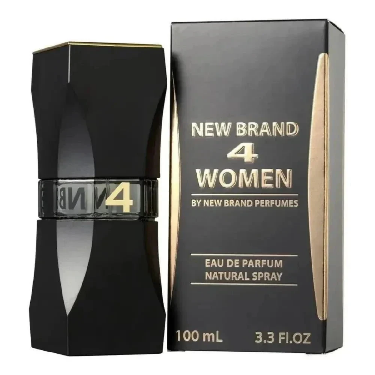 Perfume Feminino New Brand 4 Women 100ml - Floral Oriental Glamouroso e Luxuoso - Jm Grife