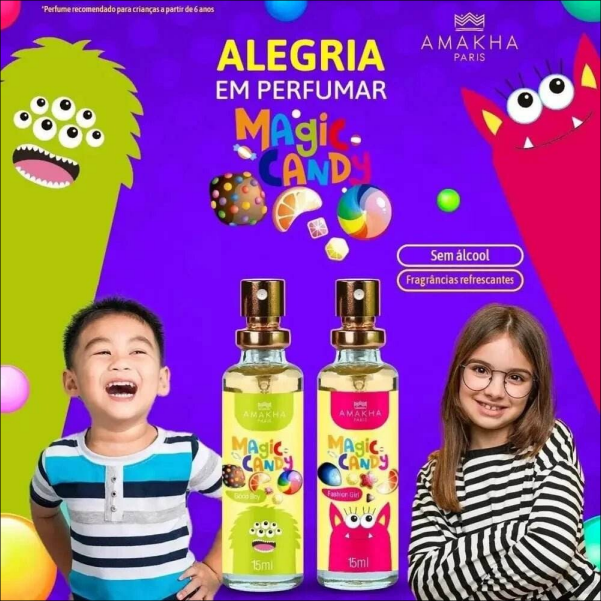 Perfume Magic Candy Good Boy Amakha Paris 15ml - Fragrância Duradoura e Alta Qualidade - Jm Grife - Perfume Magic Candy Good Boy Amakha Paris 15ml - Fragrância Duradoura e Alta Qualidade - - Jm Grife - amakha, candy, good, Jm Grife, magic, MLB4728966744, perfume - Jm Grife