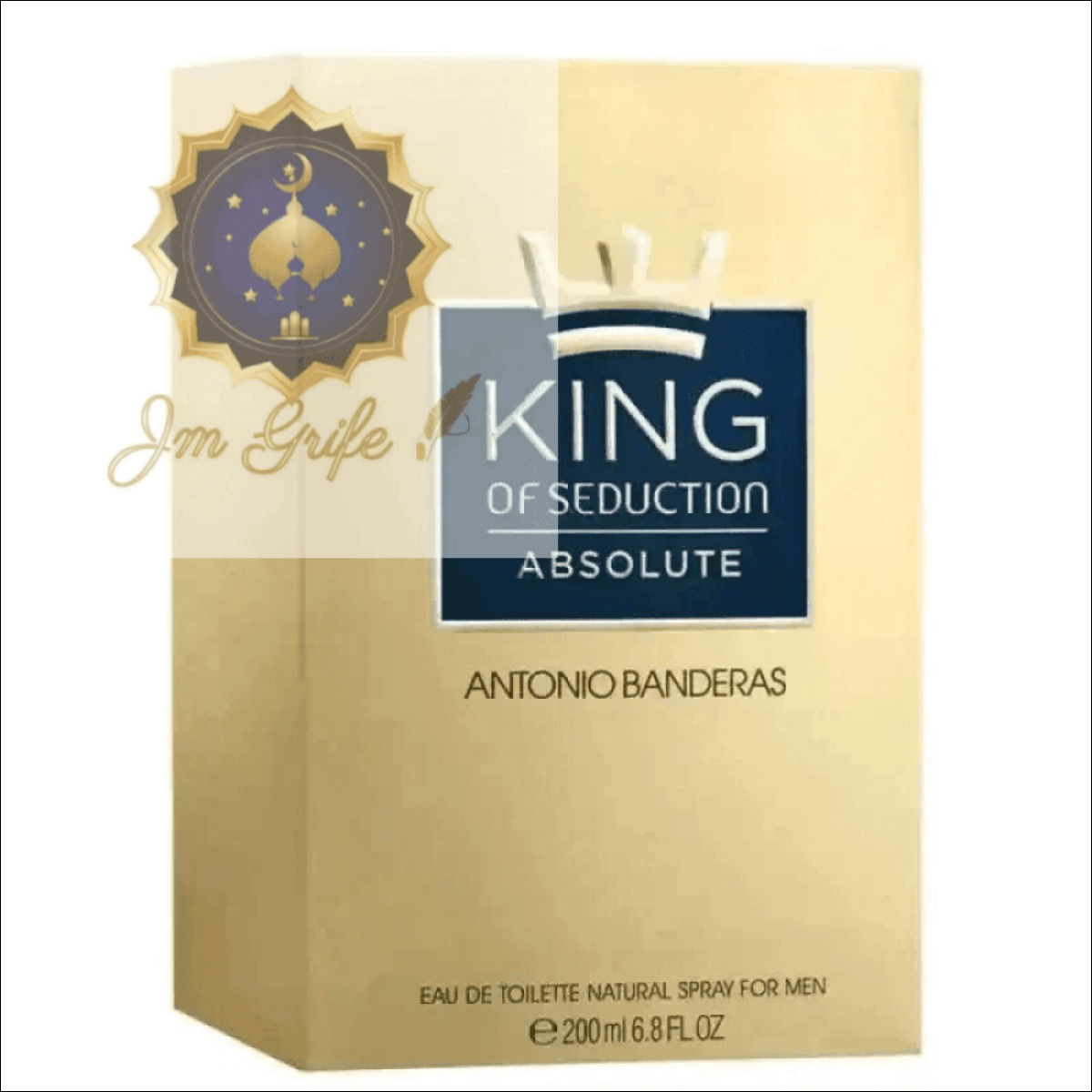 Perfume Masculino Antonio Banderas King Of Seduction EDT 200ml - Fragrância Fresca e Amadeirada - Jm Grife - Perfume Masculino Antonio Banderas King Of Seduction EDT 200ml - Fragrância Fresca e Amadeirada - - ali - ali, Option 2 - Jm Grife