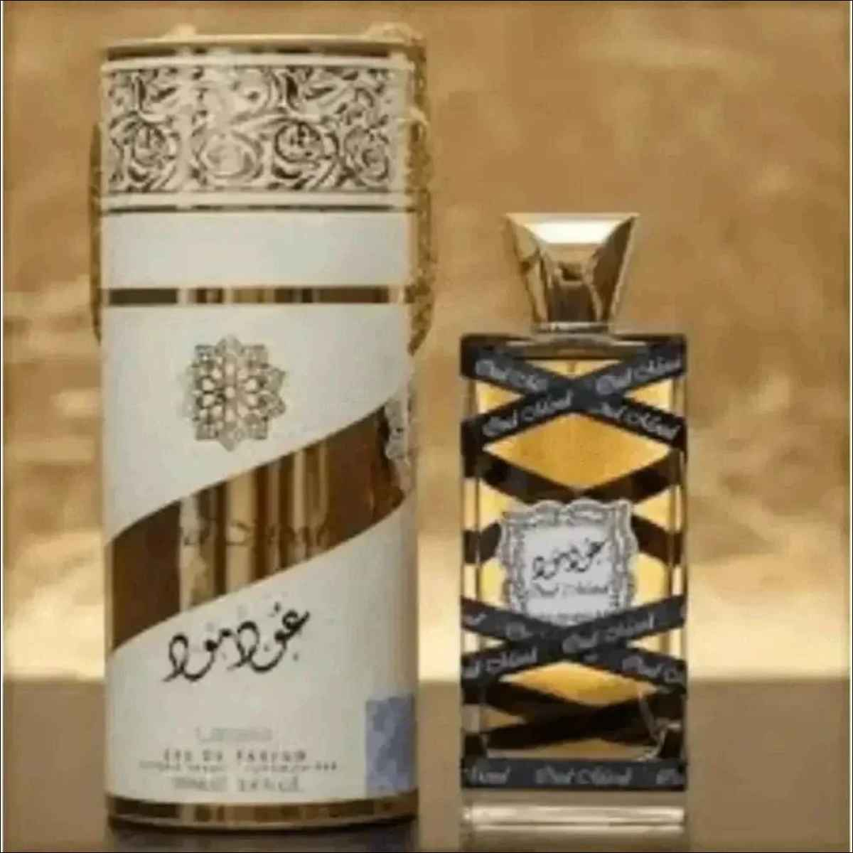 Perfume Oud Mood Latafa 100ml - Frasco Dourado Luxuoso com Nota de Oud e Âmbar - Jm Grife - Perfume Oud Mood Latafa 100ml - Frasco Dourado Luxuoso com Nota de Oud e Âmbar - Lattafa - Jm Grife - Jm Grife, Lattafa, QNQR02QC8J - Jm Grife