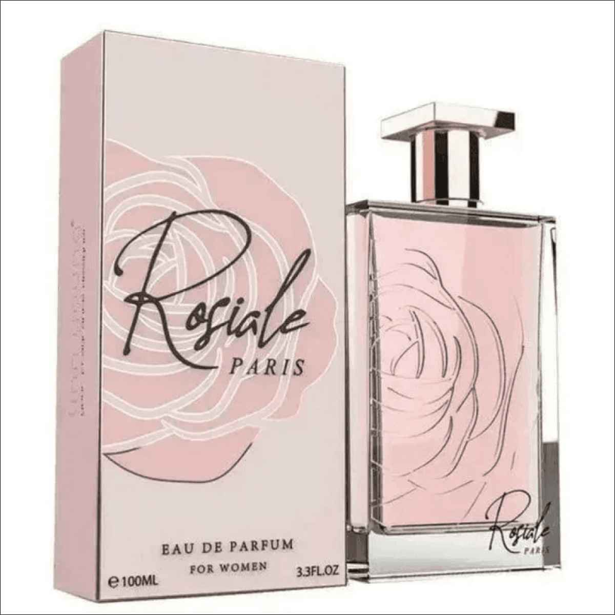Perfume Rosiale Paris 100ml Eau de Parfum Floral Feminino Frasco Rosa com Rosas Elegantes - Jm Grife - Perfume Rosiale Paris 100ml Eau de Parfum Floral Feminino Frasco Rosa com Rosas Elegantes - - Jm Grife - 8715658400721, Jm Grife - Jm Grife