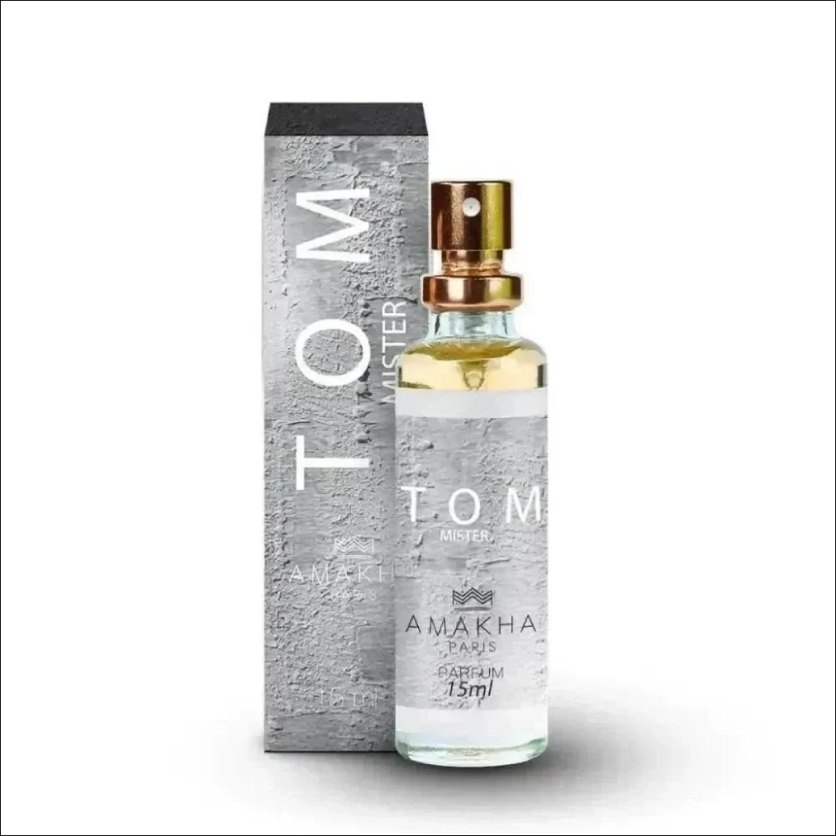Perfume Tom Mister Amakha Paris 15ml - Fragrância Elegante e Durável para Todas as Ocasiões - Jm Grife