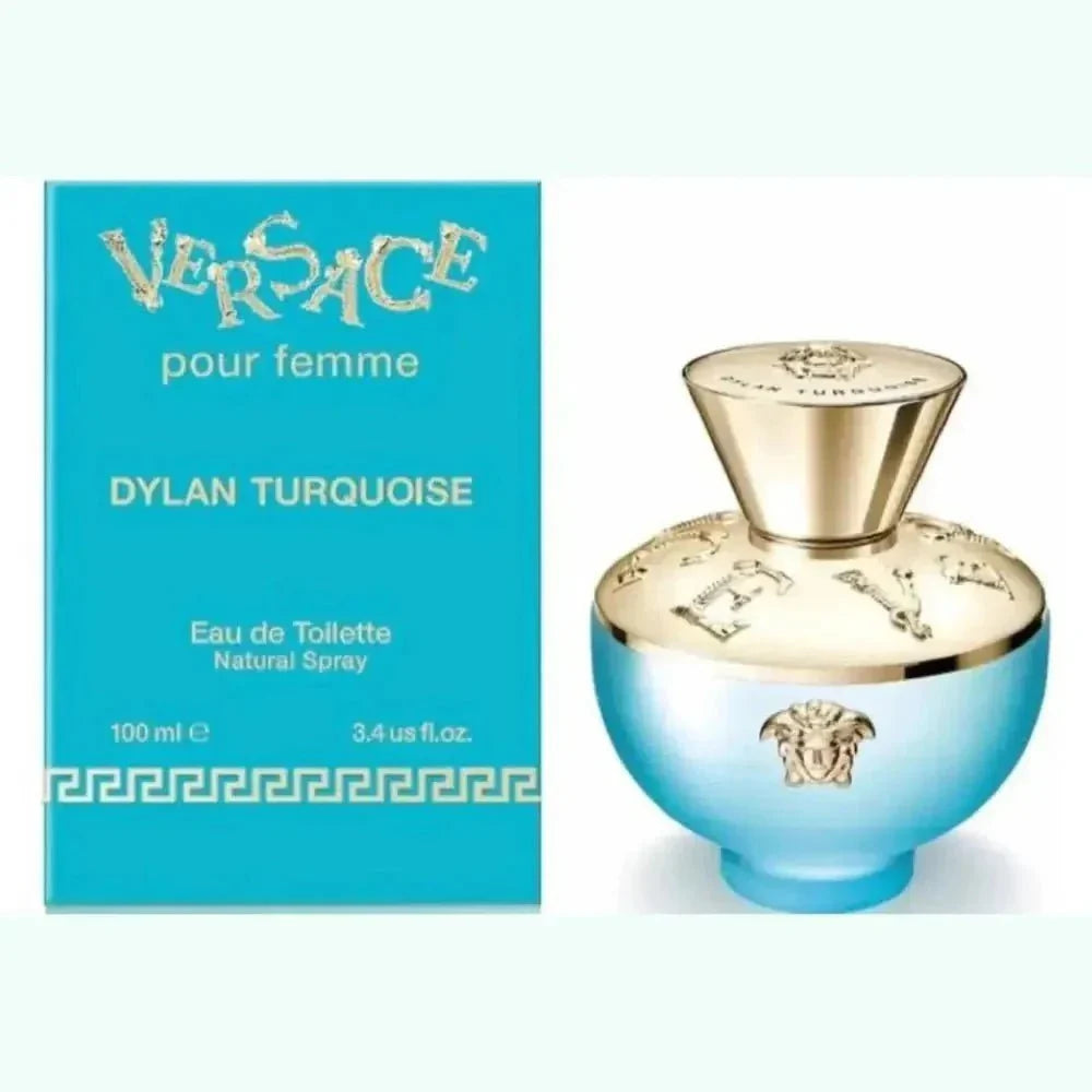 Perfume Versace Dylan Turquoise EDT 100ml Feminino - Floral Frutal, Fresco e Contemporâneo - Jm Grife - Perfume Versace Dylan Turquoise EDT 100ml Feminino - Floral Frutal, Fresco e Contemporâneo - - Jm Grife - 100 mL, 100ml, 30 mL, 50 mL, dylan, issues, Jm Grife, MLB18954404-100 mL, MLB18954404-30 mL, MLB18954404-50 mL, para, turquoise, versace - Jm Grife