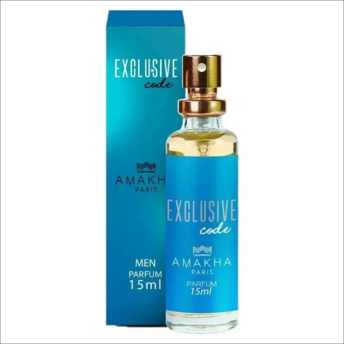 Perfumes Código Exclusivo Masculino Amakha Paris com Frascos Azul e Dourado - Jm Grife - Perfumes Código Exclusivo Masculino Amakha Paris com Frascos Azul e Dourado - - Jm Grife - Jm Grife, MLB4729020404 - Jm Grife