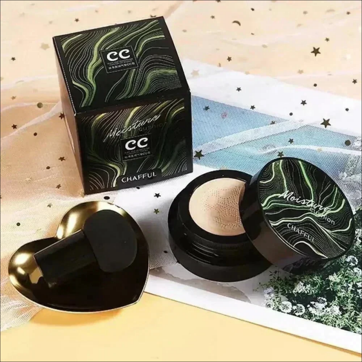 Pó Comparq Moisture Cushion BB Cream - Hidratação e Cobertura Impecável em Um Só Produto - Jm Grife