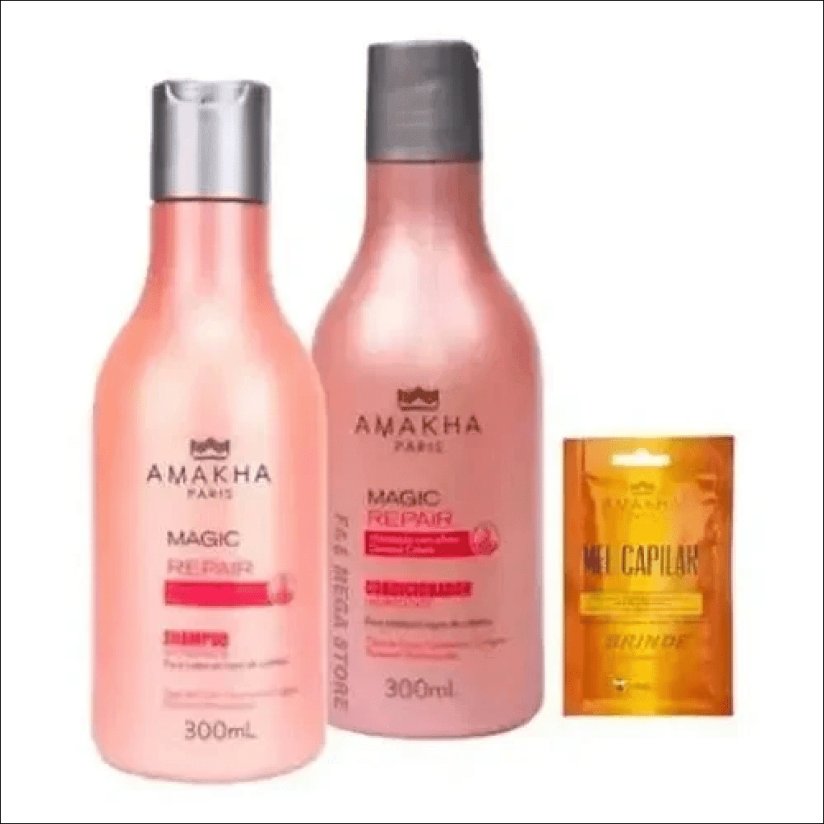 Shampoo E Condicionador Magic Repair 300ml Amakha Paris - Jm Grife - Shampoo E Condicionador Magic Repair 300ml Amakha Paris - - Jm Grife - 300ml, alguns, amakha, condicionador, Jm Grife, livre, magic, MLB25033971, paris, passos, repair, shampoo - Jm Grife