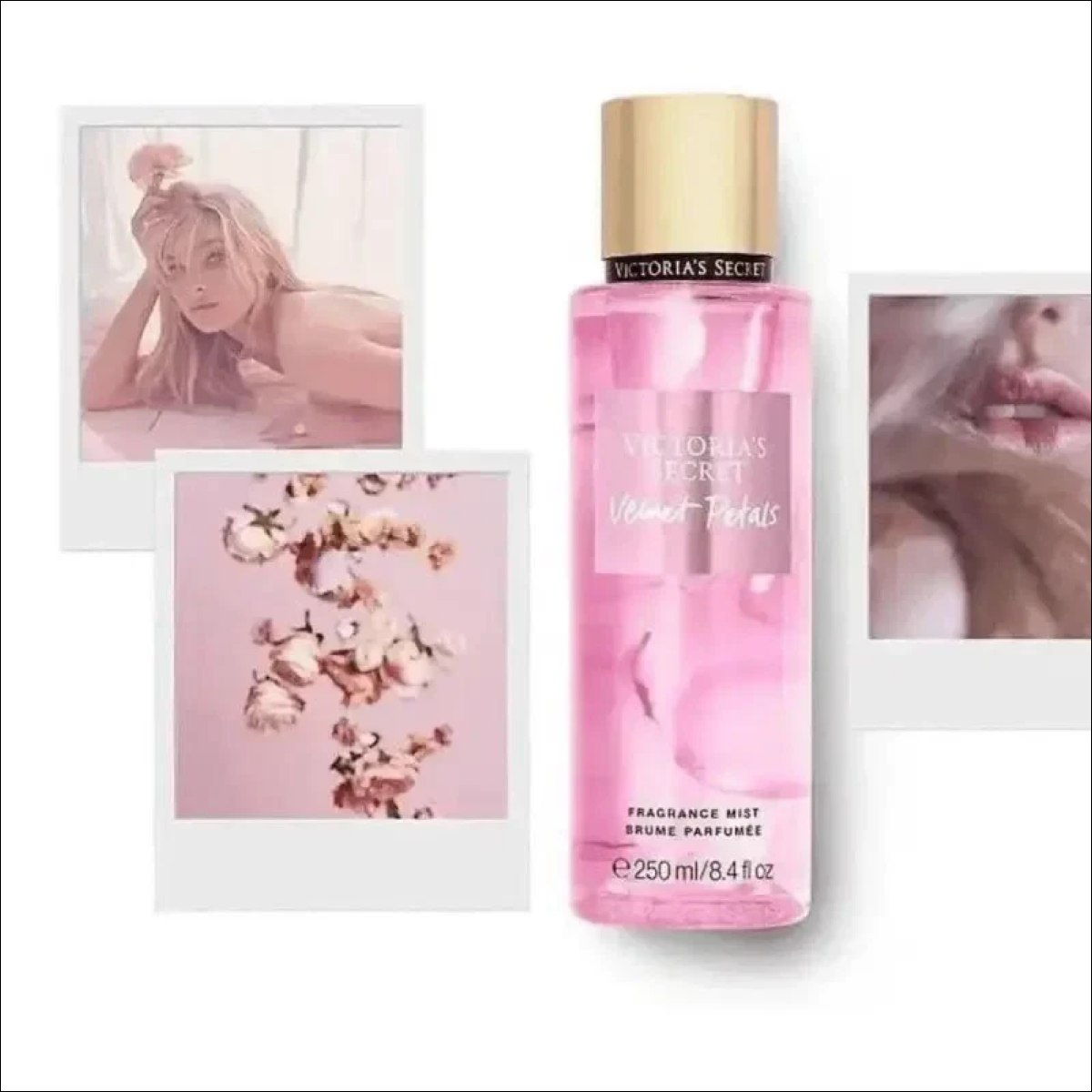 Victoria's Secret Body Splash Velvet Petals 250ml - Fragrância Floral e Hidratação Suave - Jm Grife