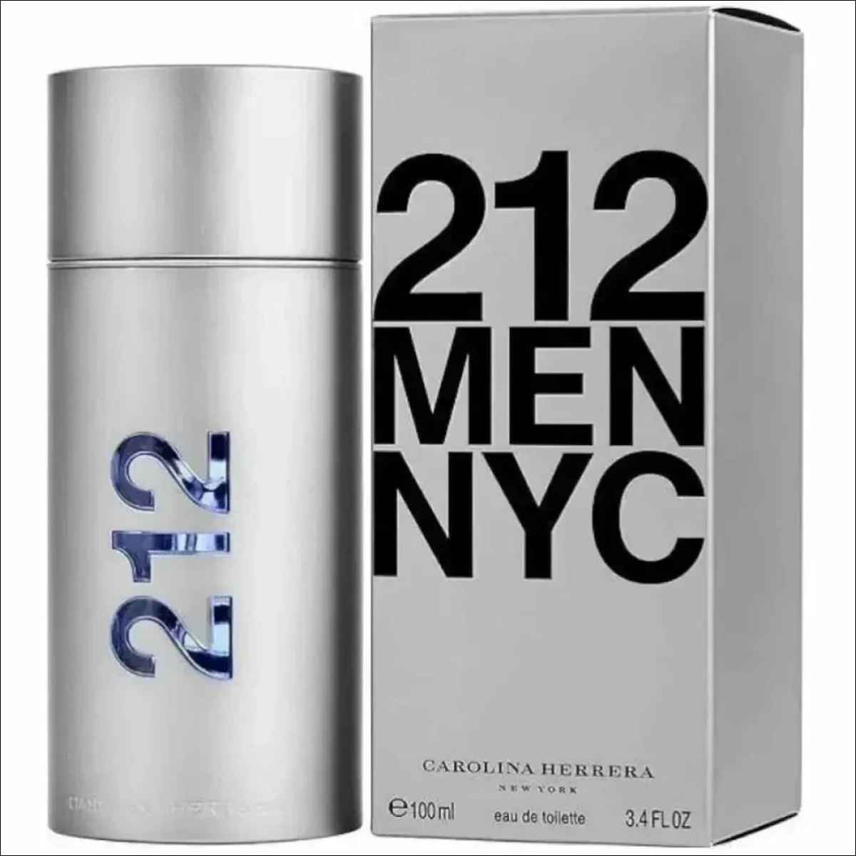 Carolina Herrera 212 Men NYC - Perfume Masculino Eau de Toilette, Notas Cítricas e Amadeiradas - Jm Grife