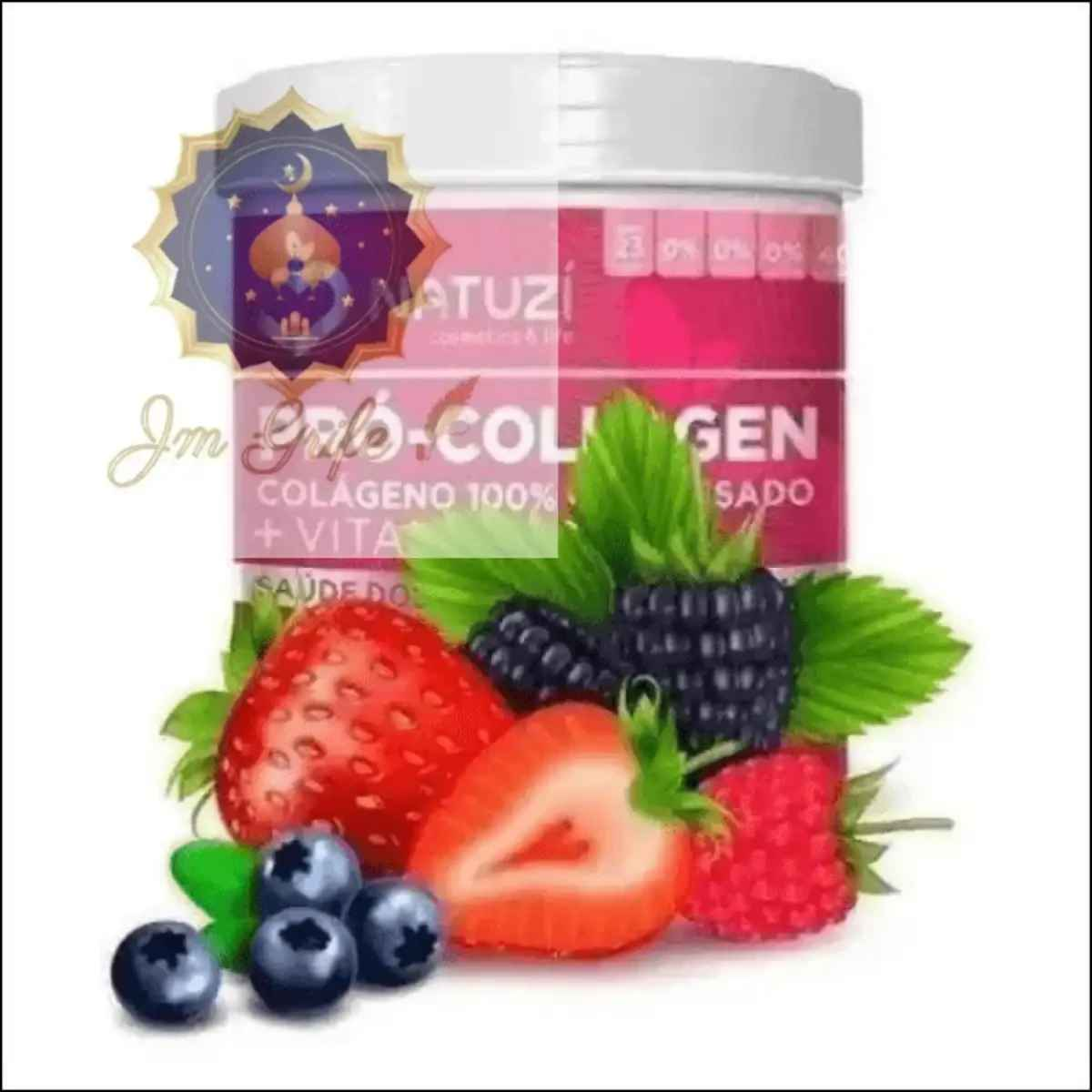Suplemento Colágeno Pró-Collagen Natuzí - Pele Radiante e Rejuvenescida com Nutrientes Essenciais - Jm Grife - Suplemento Colágeno Pró-Collagen Natuzí - Pele Radiante e Rejuvenescida com Nutrientes Essenciais - - . - collagen, geno, issues, natuz, pele, suplemento - Jm Grife