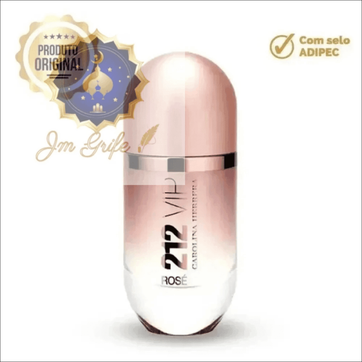 Eau De Parfum 212 VIP Rosé - Fragrância Exclusiva e Sofisticada para Mulheres - Jm Grife