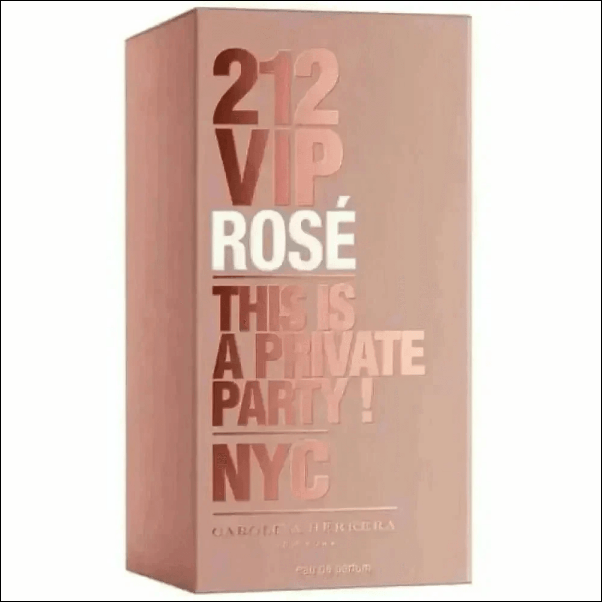 Frasco de Perfume Carolina Herrera VIP Rosé em Forma de Cápsula - Jm Grife