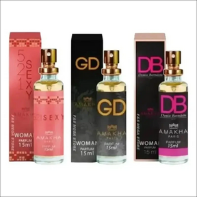 Kit 3 Perfume Feminino Amakha Paris 521 Sexy Gd Db - Jm Grife - Kit 3 Perfume Feminino Amakha Paris 521 Sexy Gd Db - - Jm Grife - 15ml, amakha, feminino, fragr, Jm Grife, MLB3137260108, ncias, paris, perfume, produto, produtos, sexy - Jm Grife