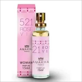 Kit 3 Perfume Feminino Amakha Paris 521 Vip Rose Athena Chic - Jm Grife