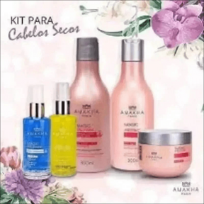 Kit Capilar Amakha Paris: Shampoo, Condicionador e Máscara Para Revitalização Completa dos Cabelos - Jm Grife - Kit Capilar Amakha Paris: Shampoo, Condicionador e Máscara Para Revitalização Completa dos Cabelos - - shopee - issues, kit capilar Amakha Paris, shopee - Jm Grife