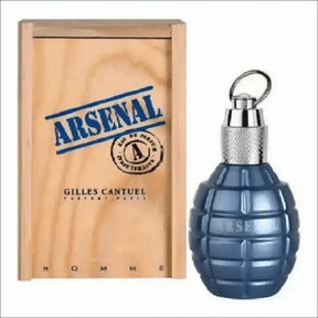 Perfume Arsenal Blue 100ml EDP Masculino - Fragrância Amadeirada Para O Homem Moderno -