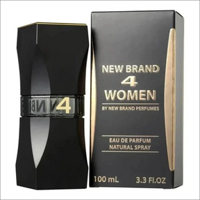 Perfume Feminino New Brand 4 Women 100ml - Floral Oriental Glamouroso e Luxuoso - Jm Grife