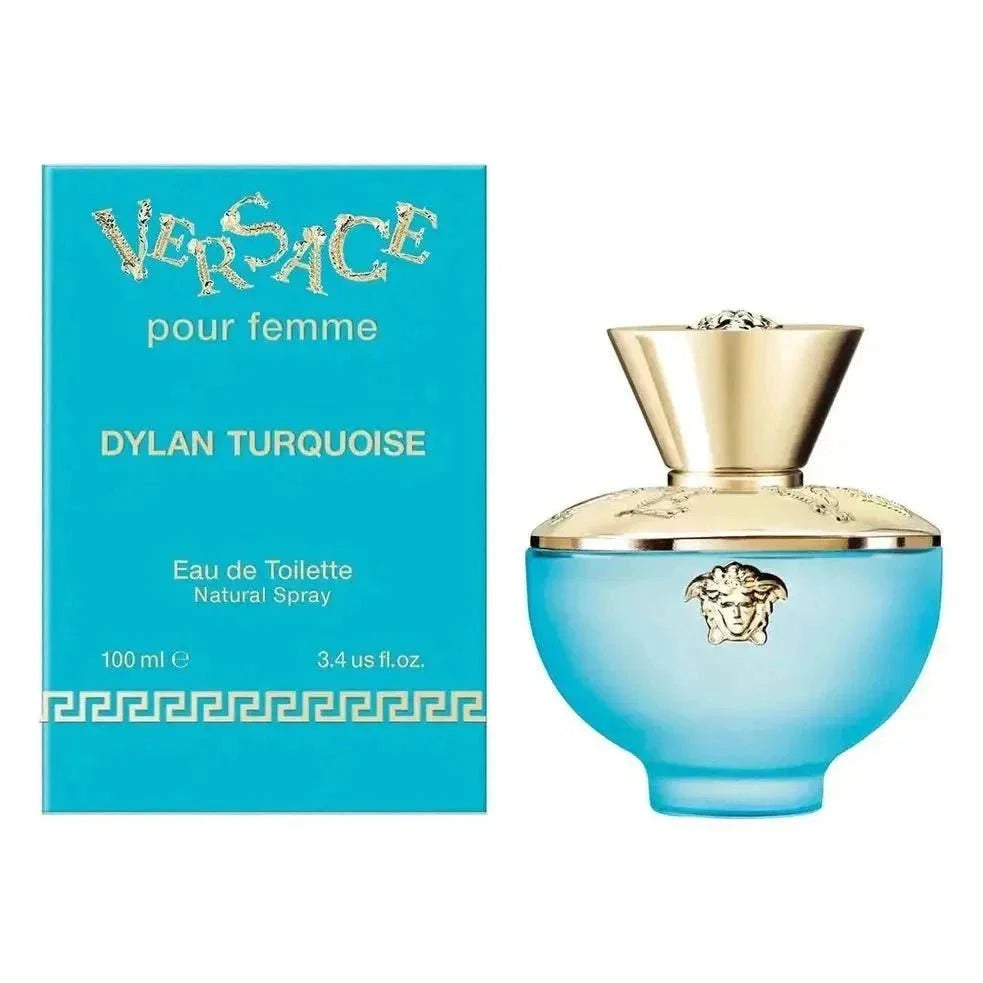 Perfume Versace Dylan Turquoise EDT 100ml Feminino - Floral Frutal, Fresco e Contemporâneo - Jm Grife - Perfume Versace Dylan Turquoise EDT 100ml Feminino - Floral Frutal, Fresco e Contemporâneo - - Jm Grife - 100 mL, 100ml, 30 mL, 50 mL, dylan, issues, Jm Grife, MLB18954404-100 mL, MLB18954404-30 mL, MLB18954404-50 mL, para, turquoise, versace - Jm Grife