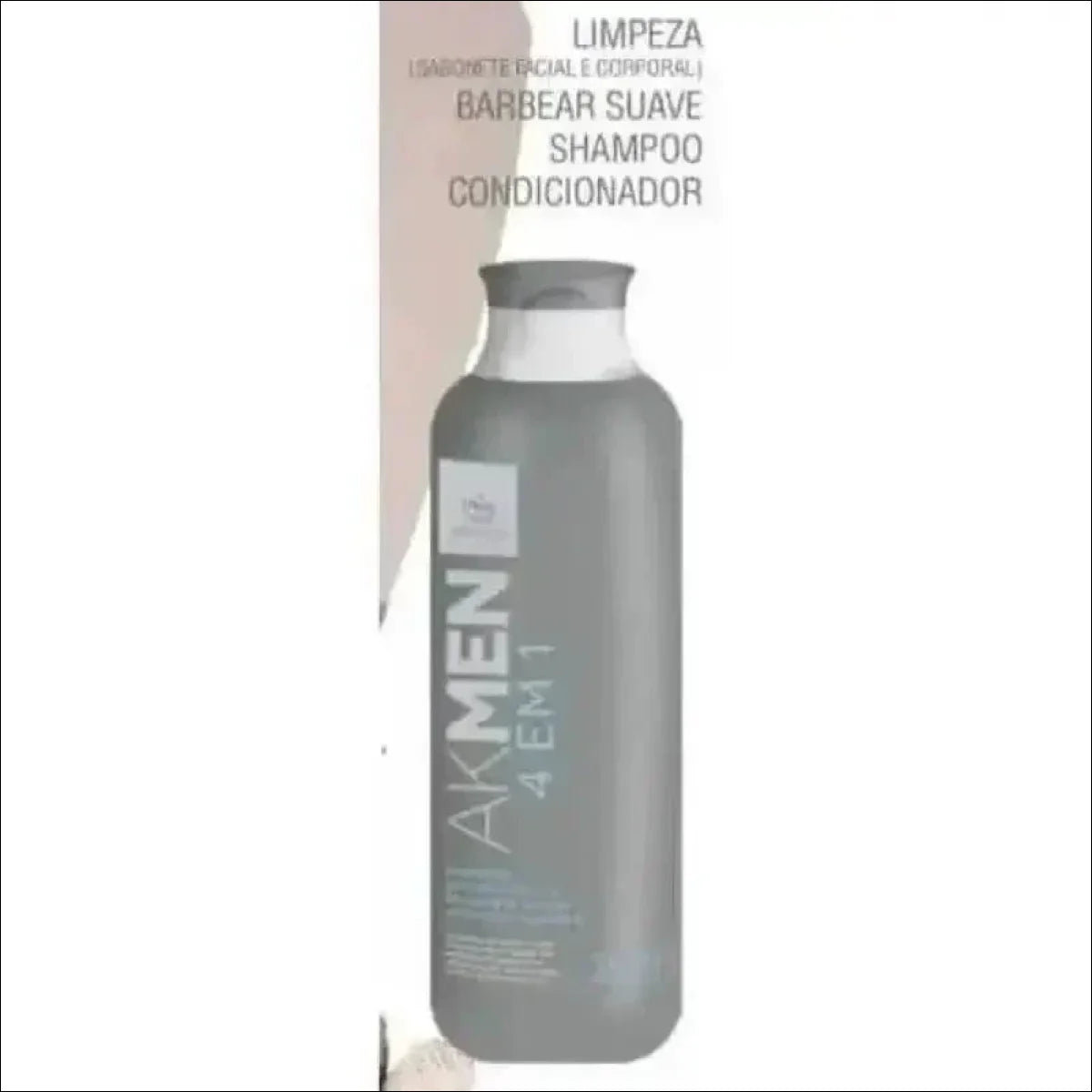 Shampoo, Condicionador, Sabonete e Emulsão de Barbear 4 em 1 Ak Men - 250ml - Jm Grife - barbear, condicionador, emuls, issues, Jm Grife, MLB2159536694, sabonete, shampoo - Jm Grife