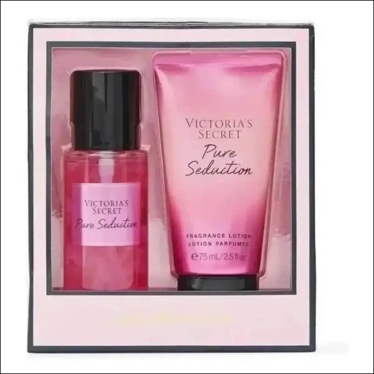 Victoria's Secret Set Victoria's Secret Pure Seduction Gift Lady Body Mist e cremes 75 ml para mulheres - Jm Grife - aprimoram, body, gift, issues, Jm Grife, lady, MLB28808721, para, perfumes, pure, secret, seduction, victoria - Jm Grife